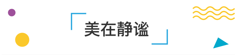 锦连环文化之旅美在静谧章节标题装饰，向美而行主题