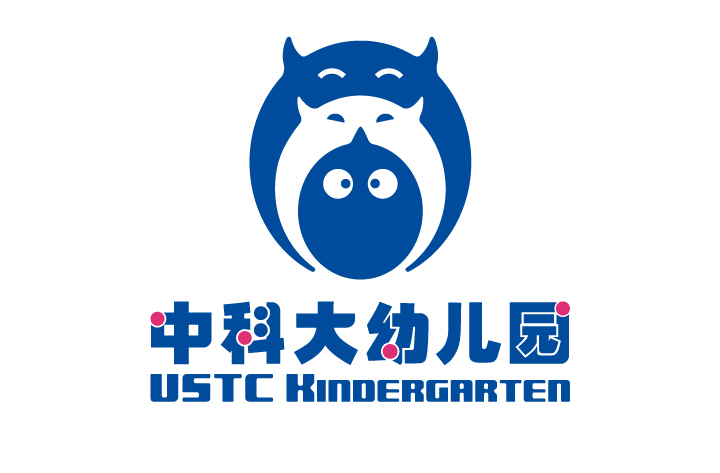 锦连环为中科大幼儿园设计的猫头鹰造型校徽logo标识