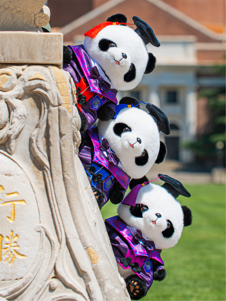 清华大学无惧鸭梨熊猫吉祥物案例，自强不息校生动解码，Z世代精准对话的校园文化战略