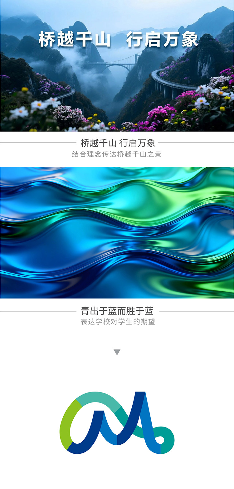 新桥路中学探索世界每一面品牌设计灵感图